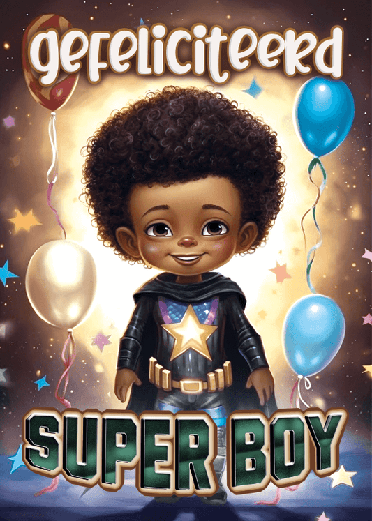 Gefeliciteerd superboy | verjaardag